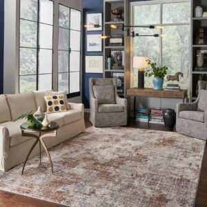 Area rug in living room | Allied Flooring & Paint