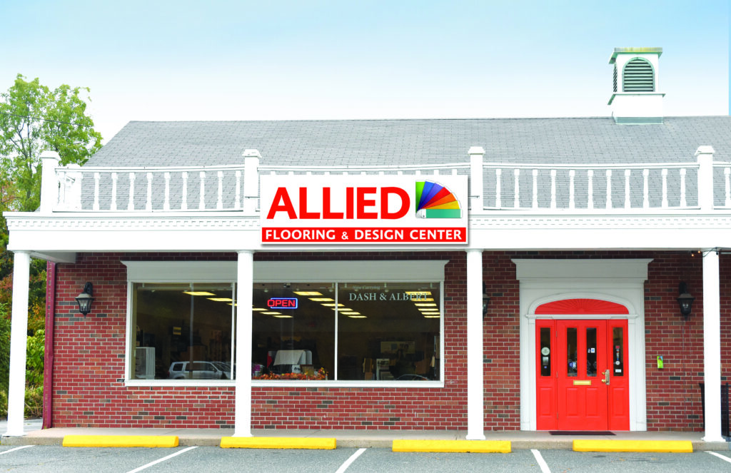 Showroom frontview | Allied Flooring & Paint