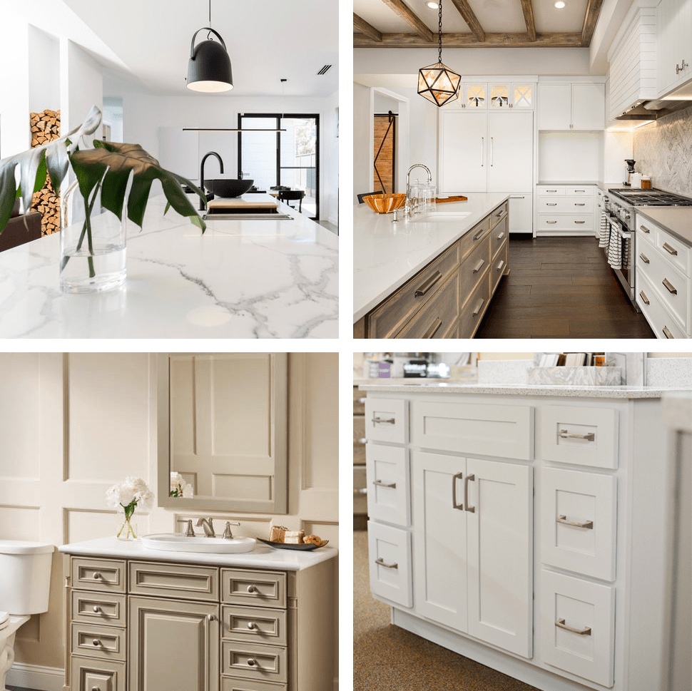 kitchen bath remodel budget cabinet | Allied Flooring & Paint